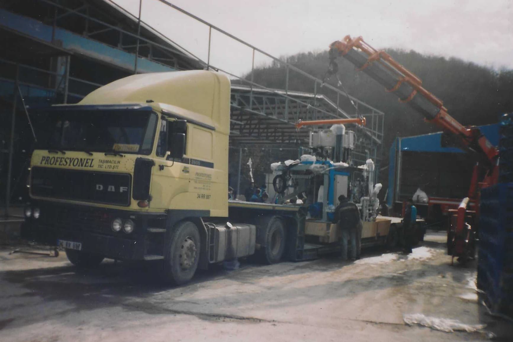 Archivfoto eines Einsatzes von Profesyonel Transport 2