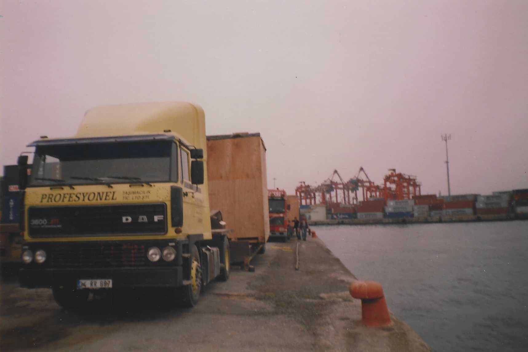 Archivfoto eines Einsatzes von Profesyonel Transport 4