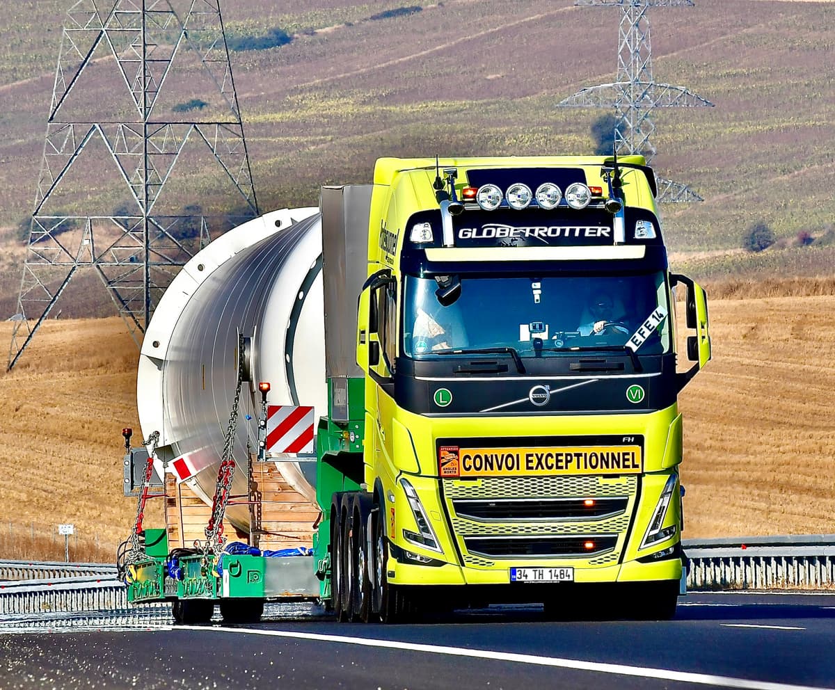 Unser Transport eines Industrietanks von der Türkei nach Norwegen
